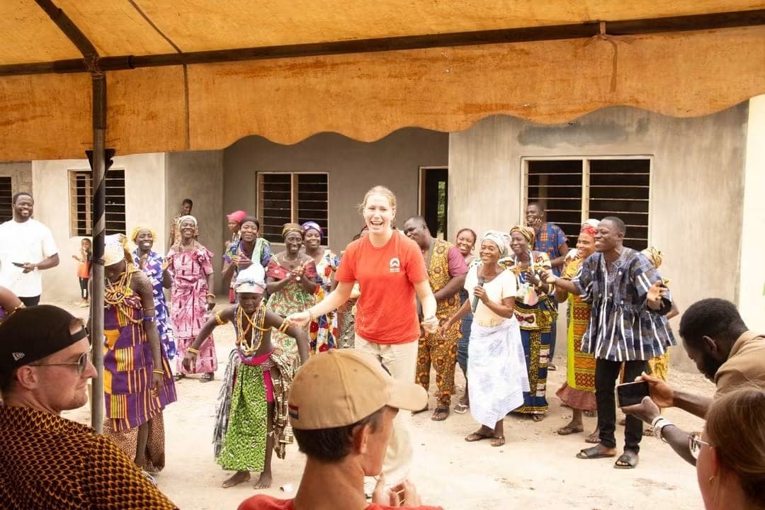AG Care Ghana team in the field