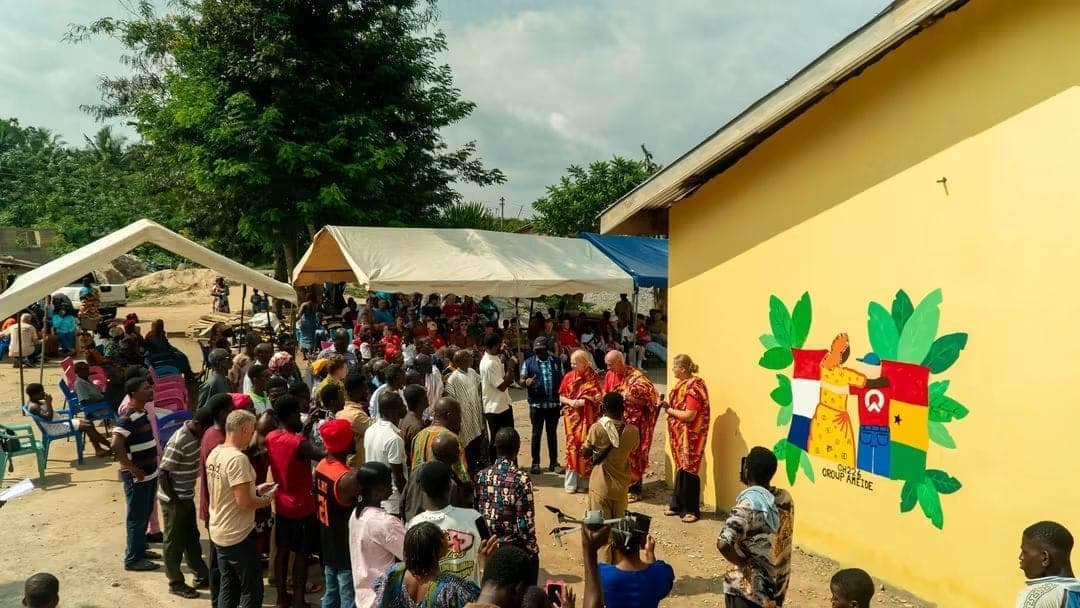 AG Care Ghana volunteers